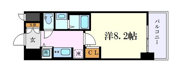 S-RESIDENCE名駅Westの物件間取画像